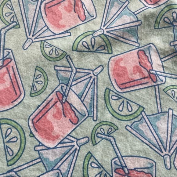 Vineyard Vines Pink Lemonade Print Cotton Mini Skirt Size 4 - Picture 3 of 10